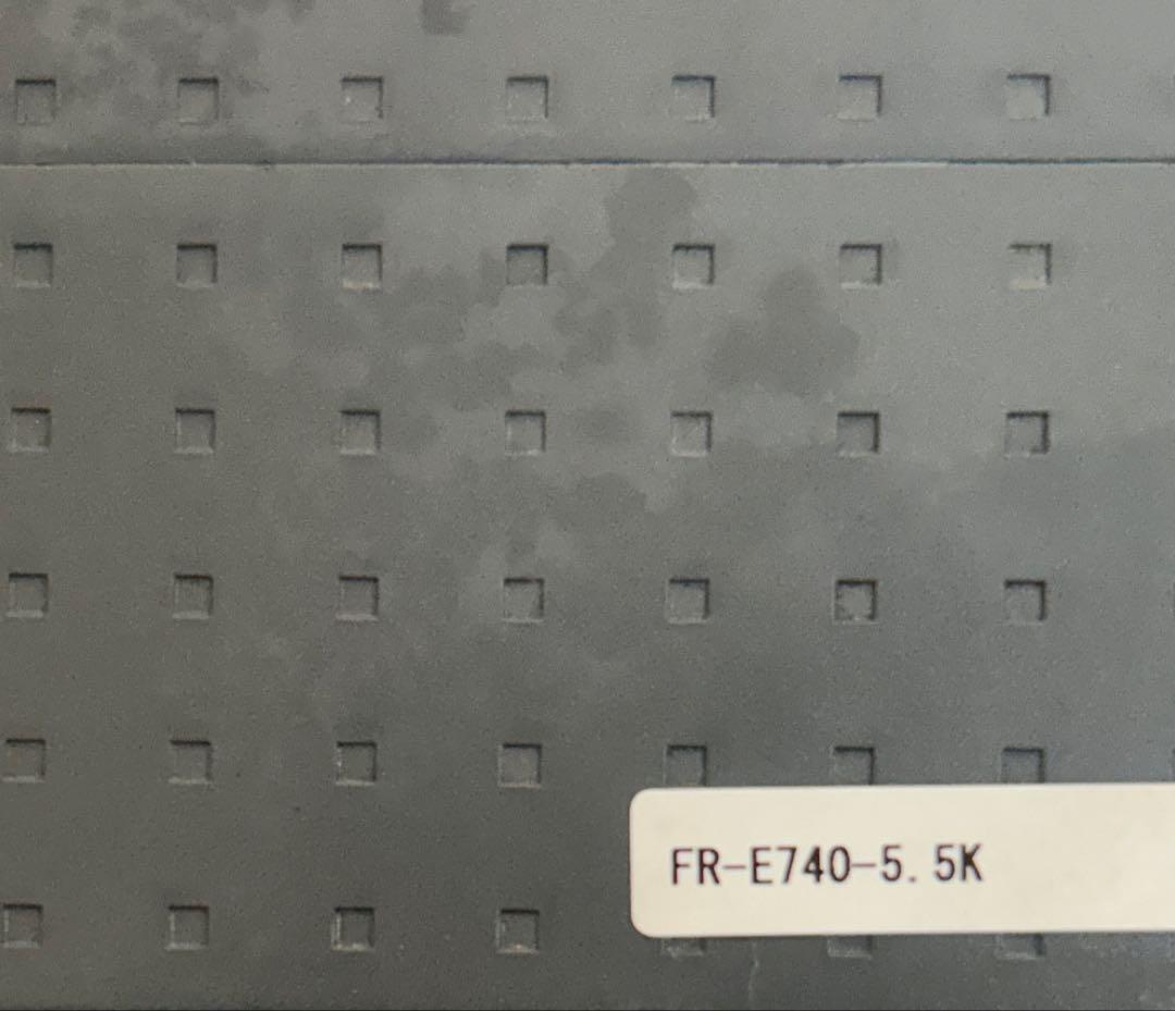 【ジャンク】三菱電機インバーターFR-E740 5.5k