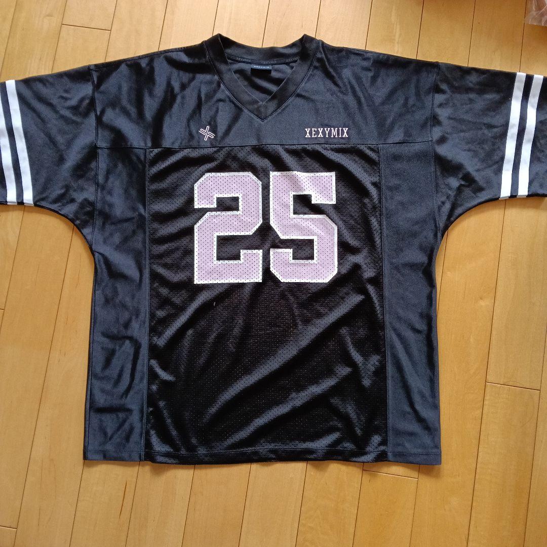 残り時間わずか！XEXYMIX ゼクシィミックス メッシュフットボール Tシャツ