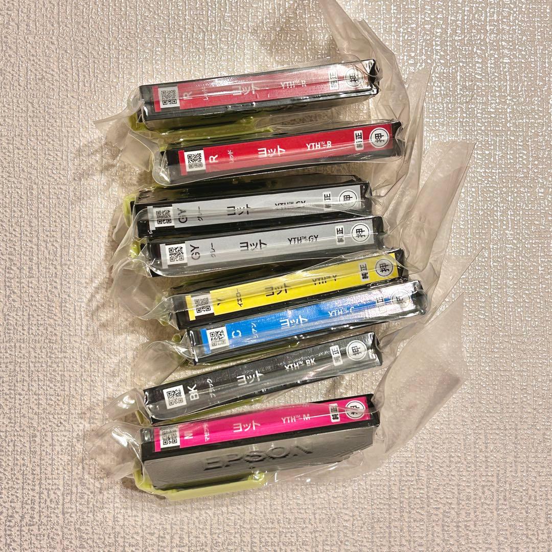 【バラ売り可】EPSON 純正インク 8個セット YTHシリーズ　ヨット