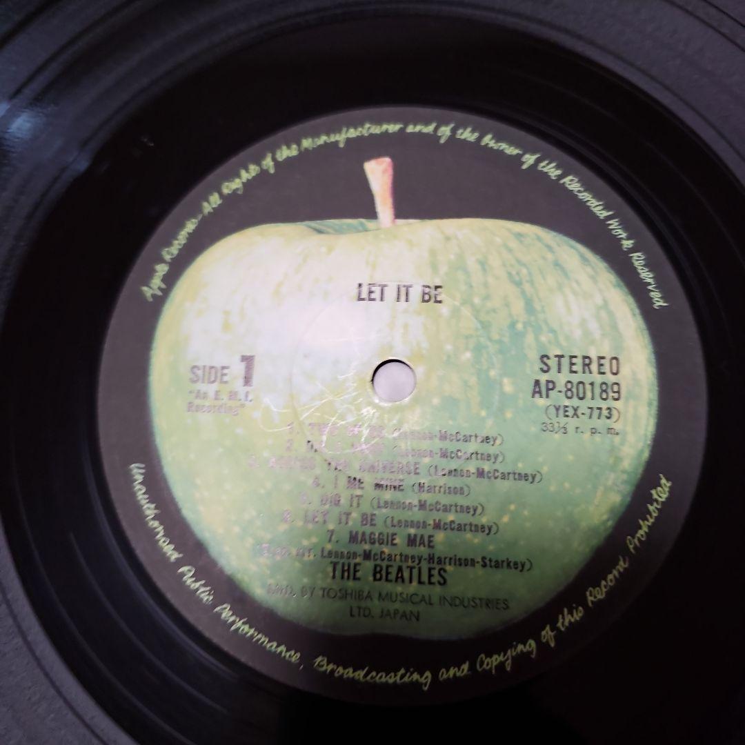 The Beatles LET IT BE フレーム付き