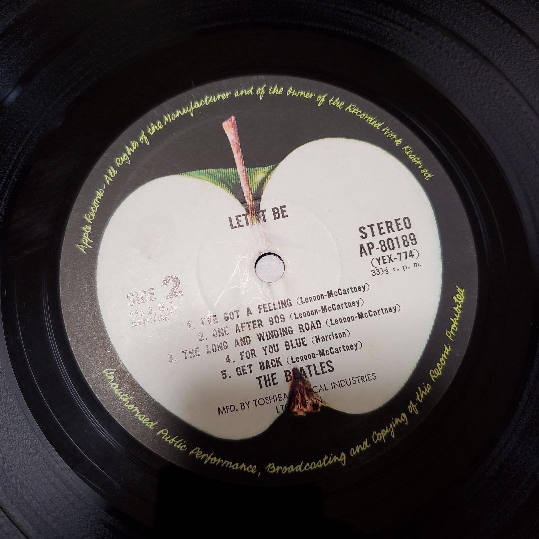 The Beatles LET IT BE フレーム付き