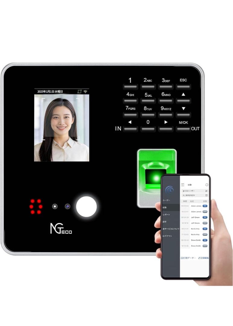 NGeco 顔認証システム 高速・高精度