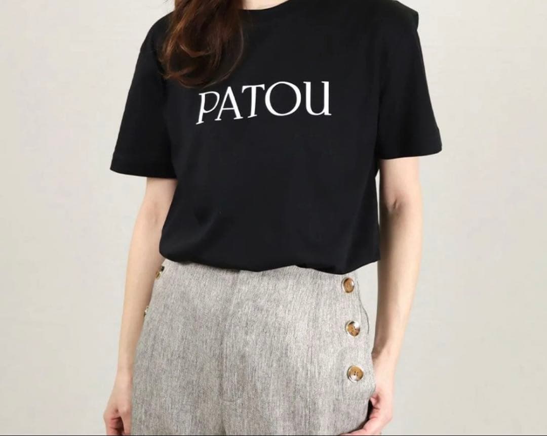 PATOU ブラック Tシャツ XXS
