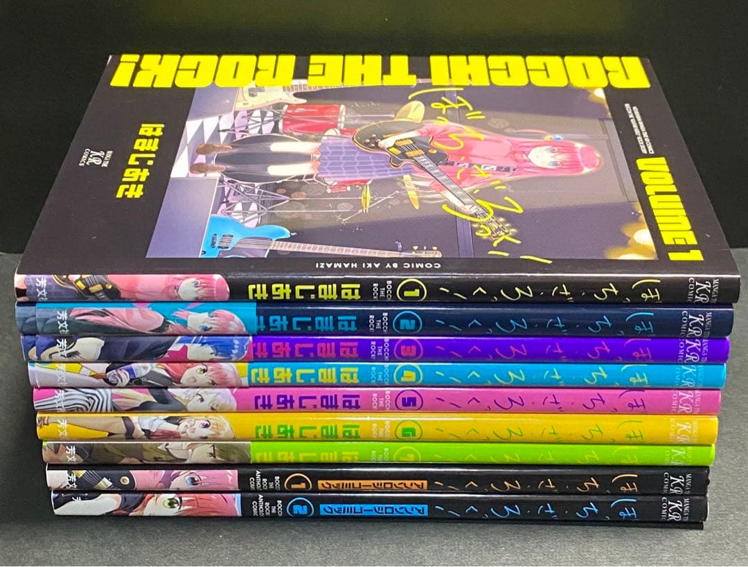 【初版多数】ぼっち・ざ・ろっく! 1〜7巻＋アンソロジー1巻2巻　9冊