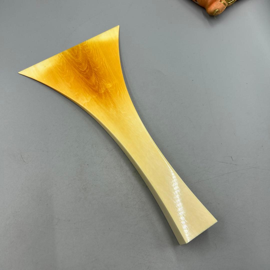 255ヴィンテージ　天然素材　三味線バチ 重約140g