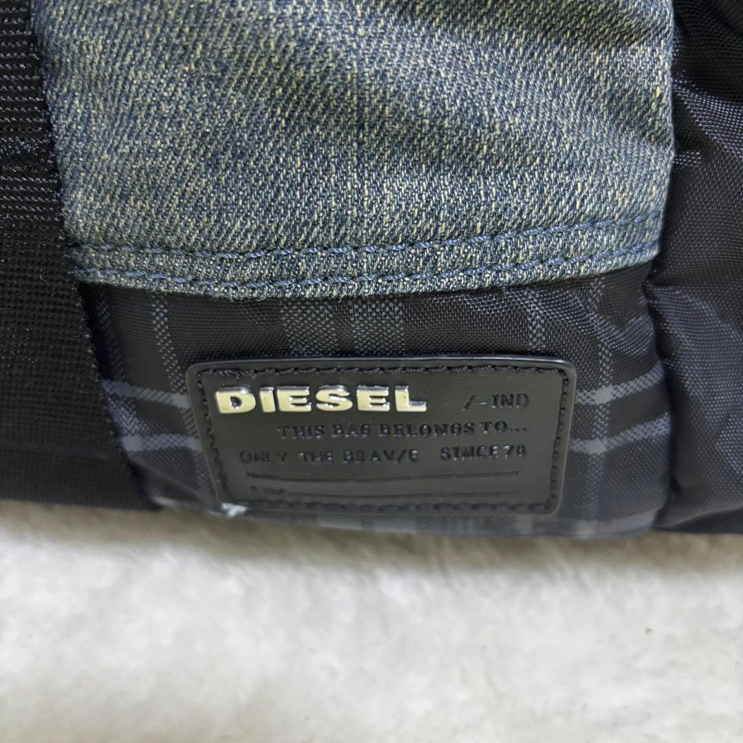 【希少】DIESELディーゼル ボストンバッグ 大容量 デニム 肩掛け