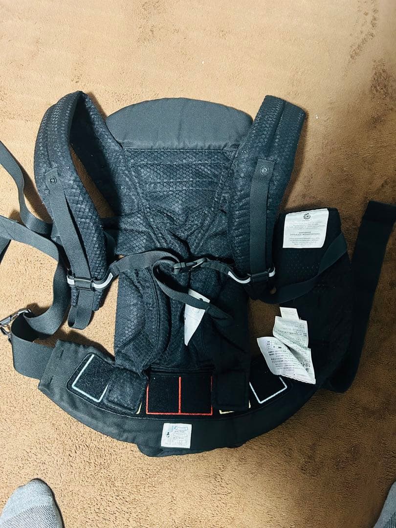 限定値下げ！Ergobaby OMNI BREEZE 抱っこひもBLACK
