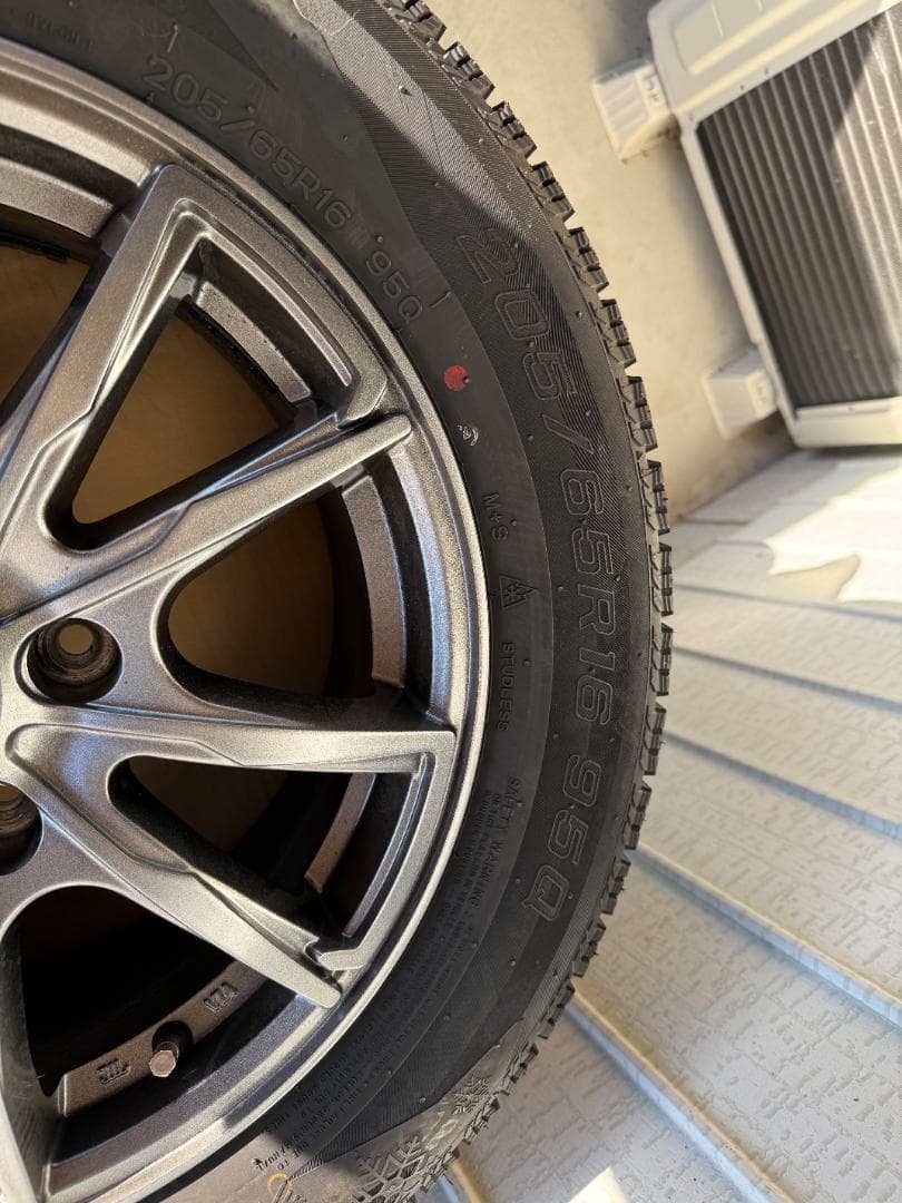 【1/4】205/65R16 NANKANG AW-1 スタッドレス ホイール
