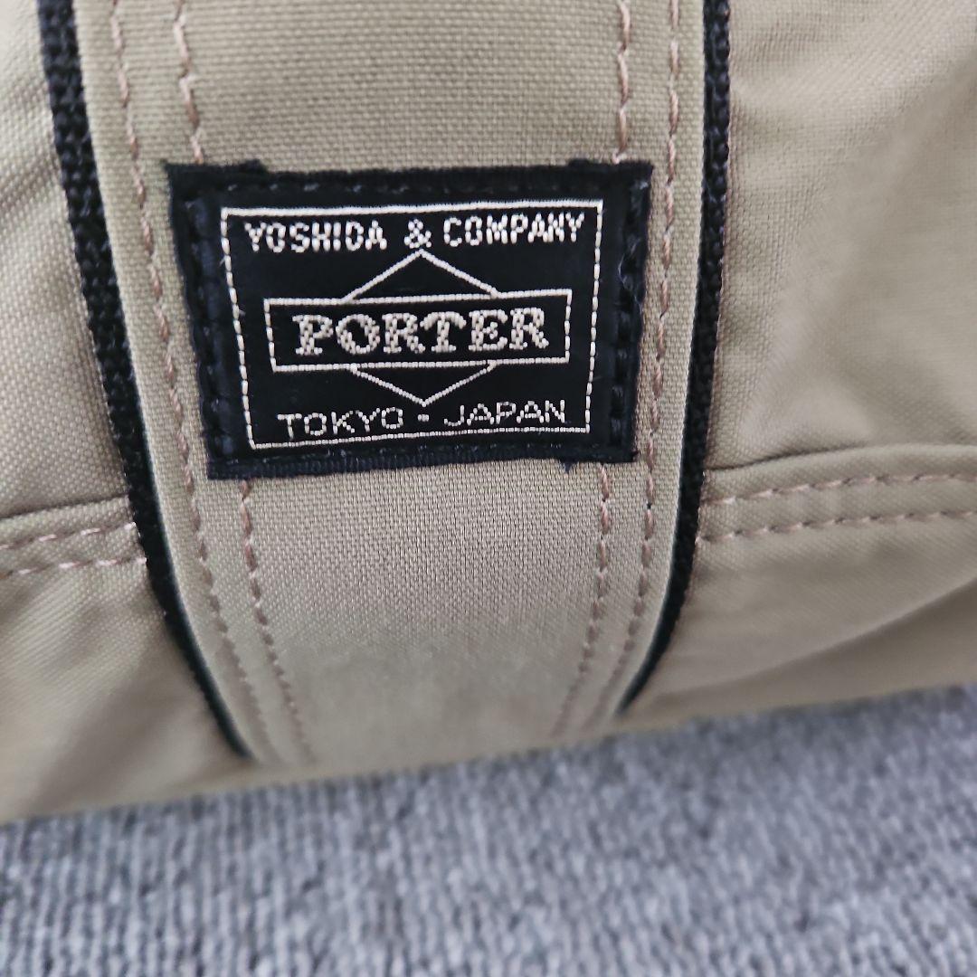 PORTER ポーター ドラム型 ボストンバッグ ショルダー 2WAY☆中古
