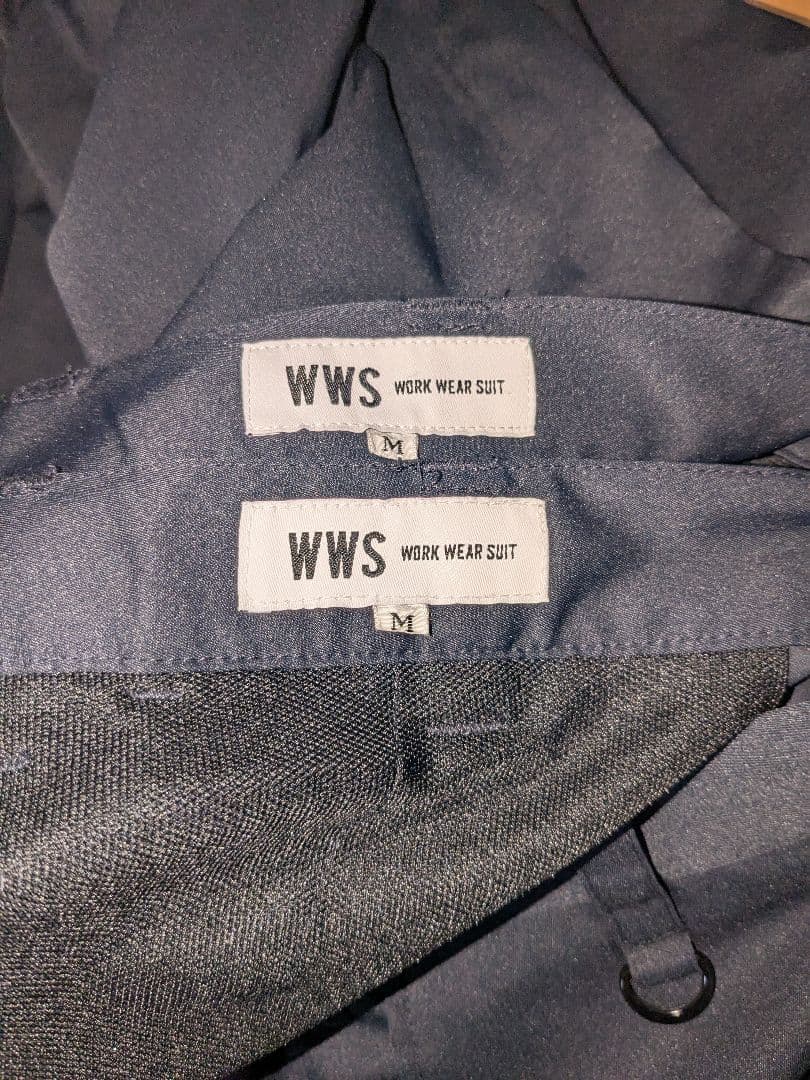 WWS セットアップ（パンツ2本）Mサイズ　ダークネイビー