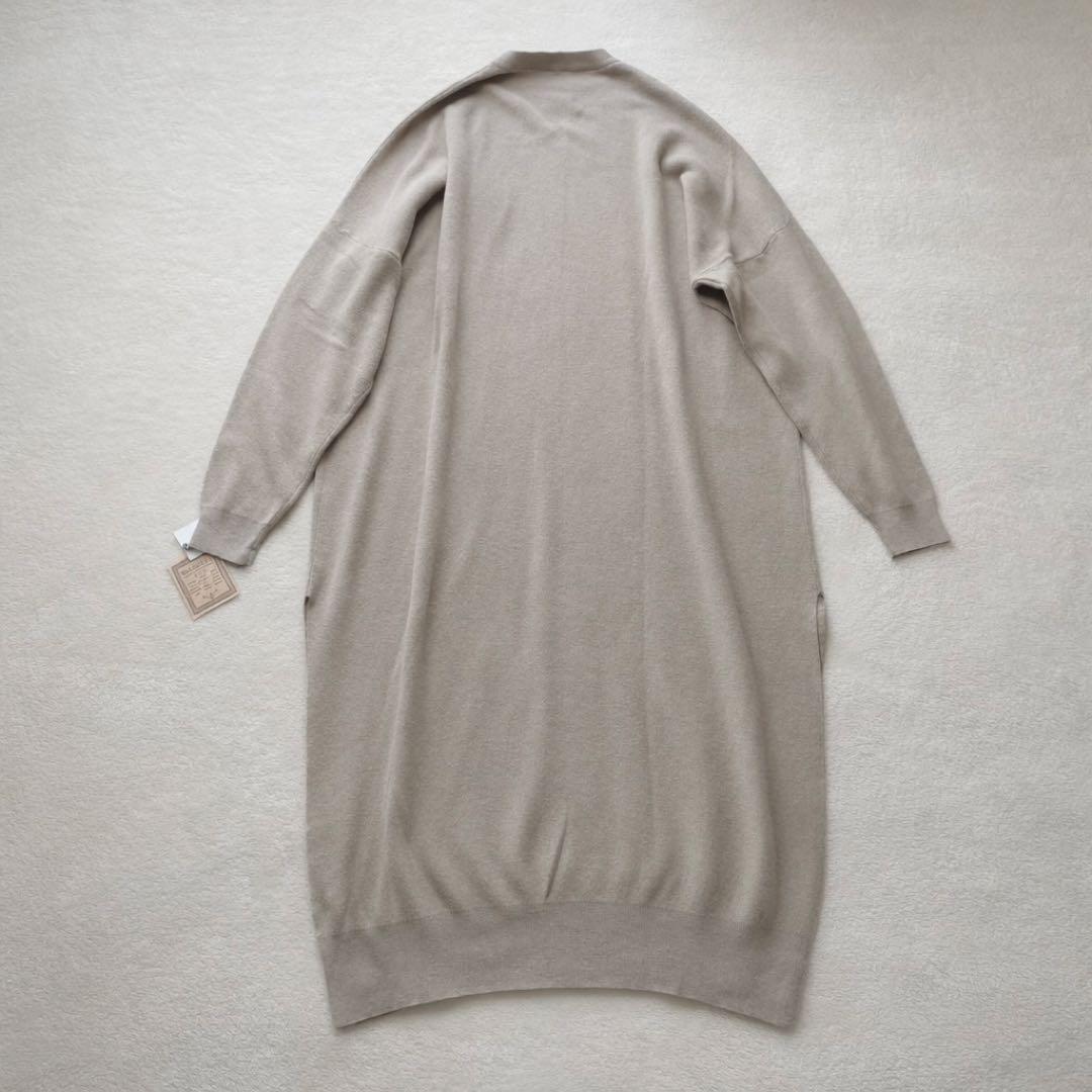 新品タグ付 BEARDSLEY 春ニット ゆったり ワンピース