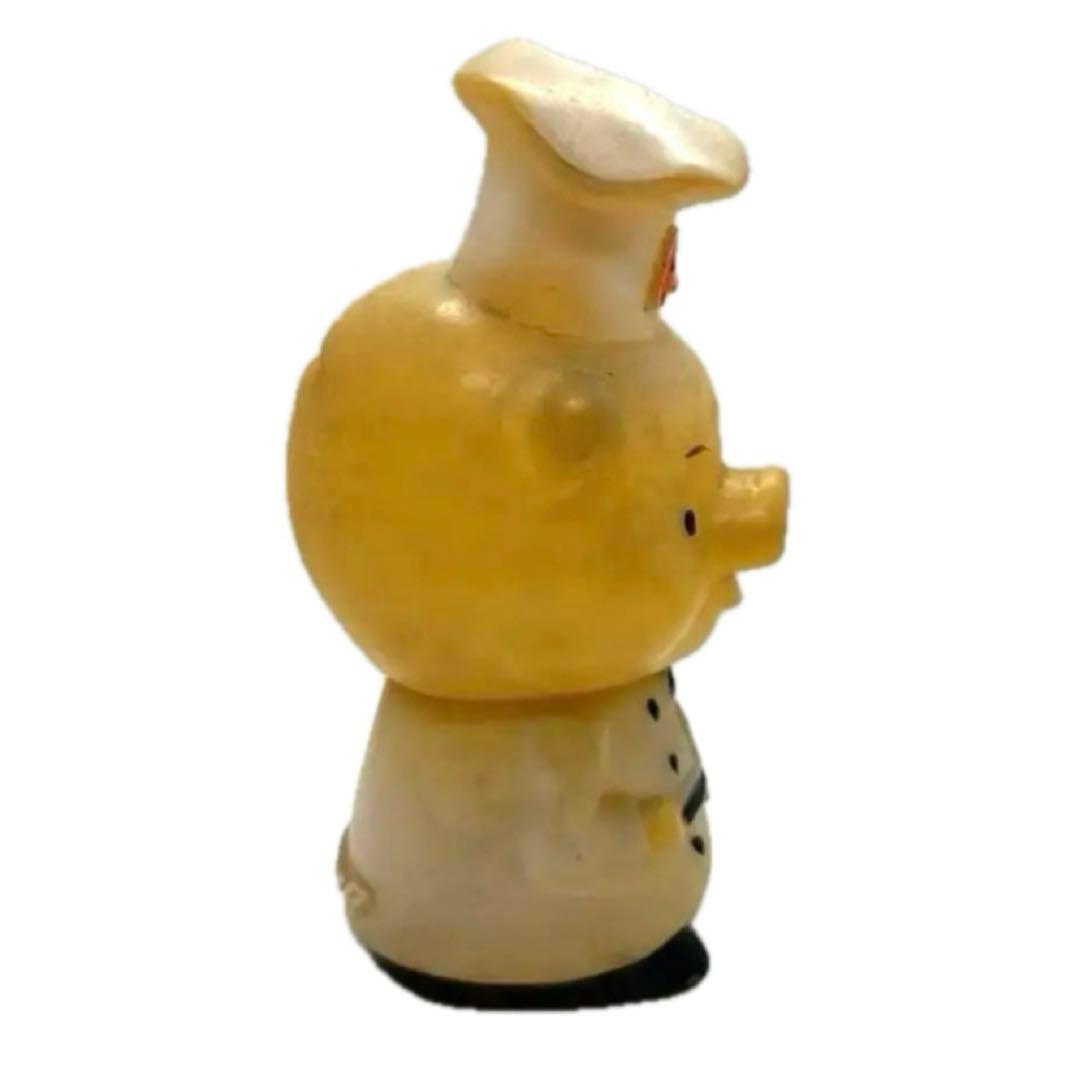 昭和レトロ1970年代 当時品 エースコック こぶたソフビ 貯金箱