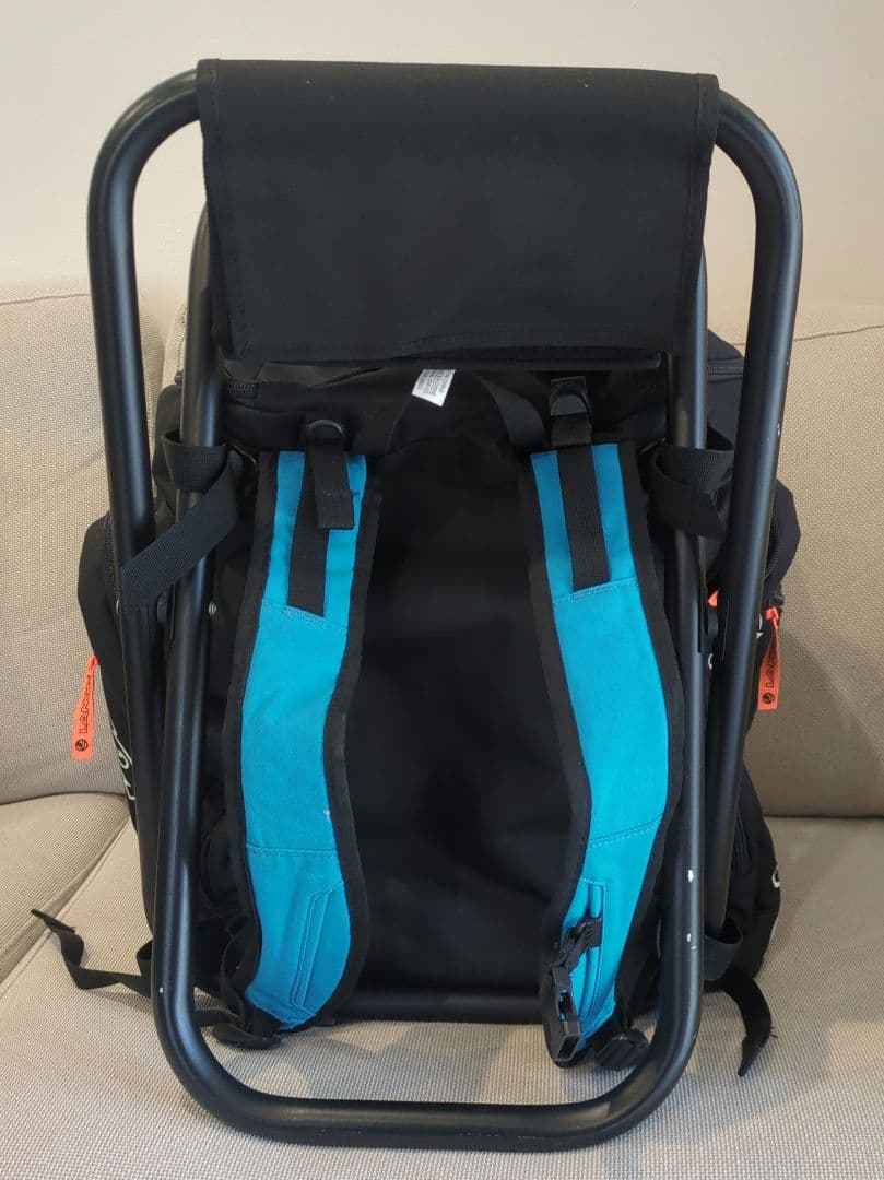 LANGE キャリー付きバックパック 青/黒