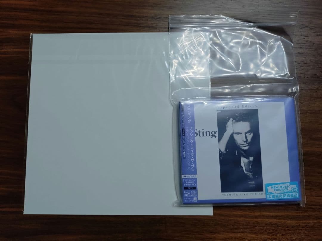 新品未開封 Amazon限定メガジャケ Sting SHMCD 日本限定