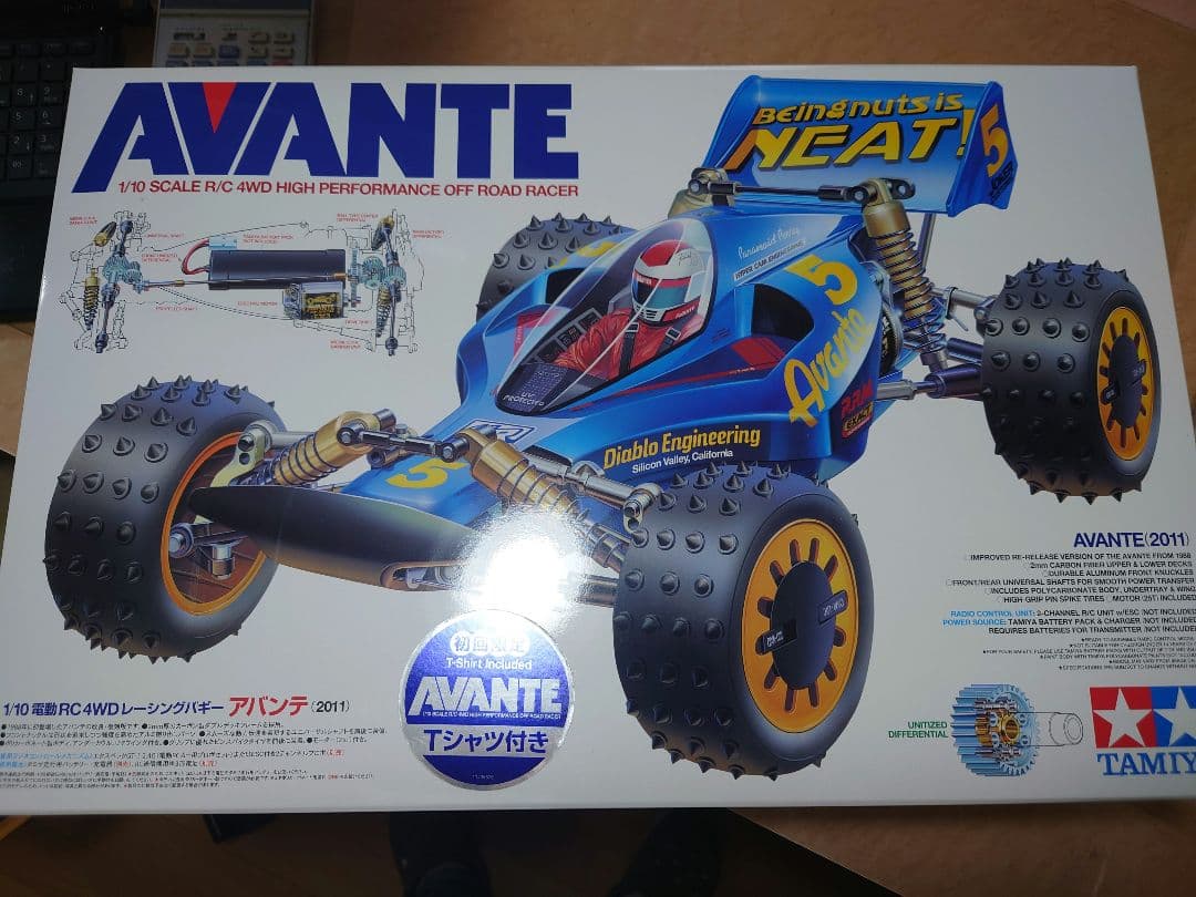 AVANTE 1/10 RCカー Tシャツ付き