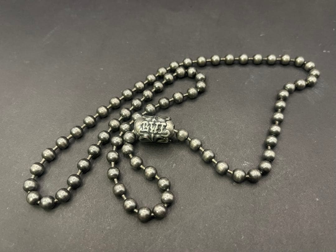 BWLラージボールチェーン　ネックレス　5.5mm シルバー925製
