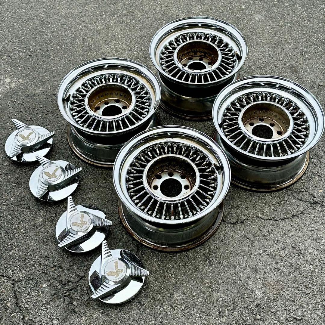 ロードスター ワイヤー 13×7J 100/114.3マルチ4本 ローライダー