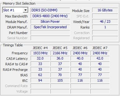 Silicon Power DDR5 メモリ 16GB × 2枚セット