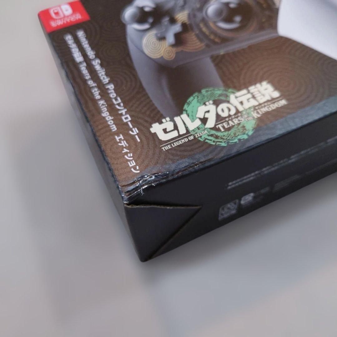 Switch Proコン ゼルダの伝説 ティアーズ オブ ザ キングダムエディ…