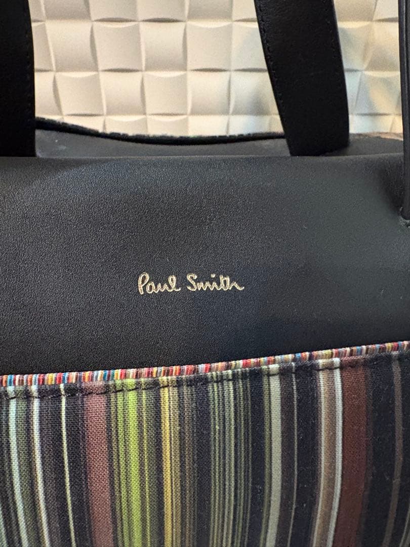 PaulSmith ポールスミス ミニクーパー ボストンバッグ ストライプ レア