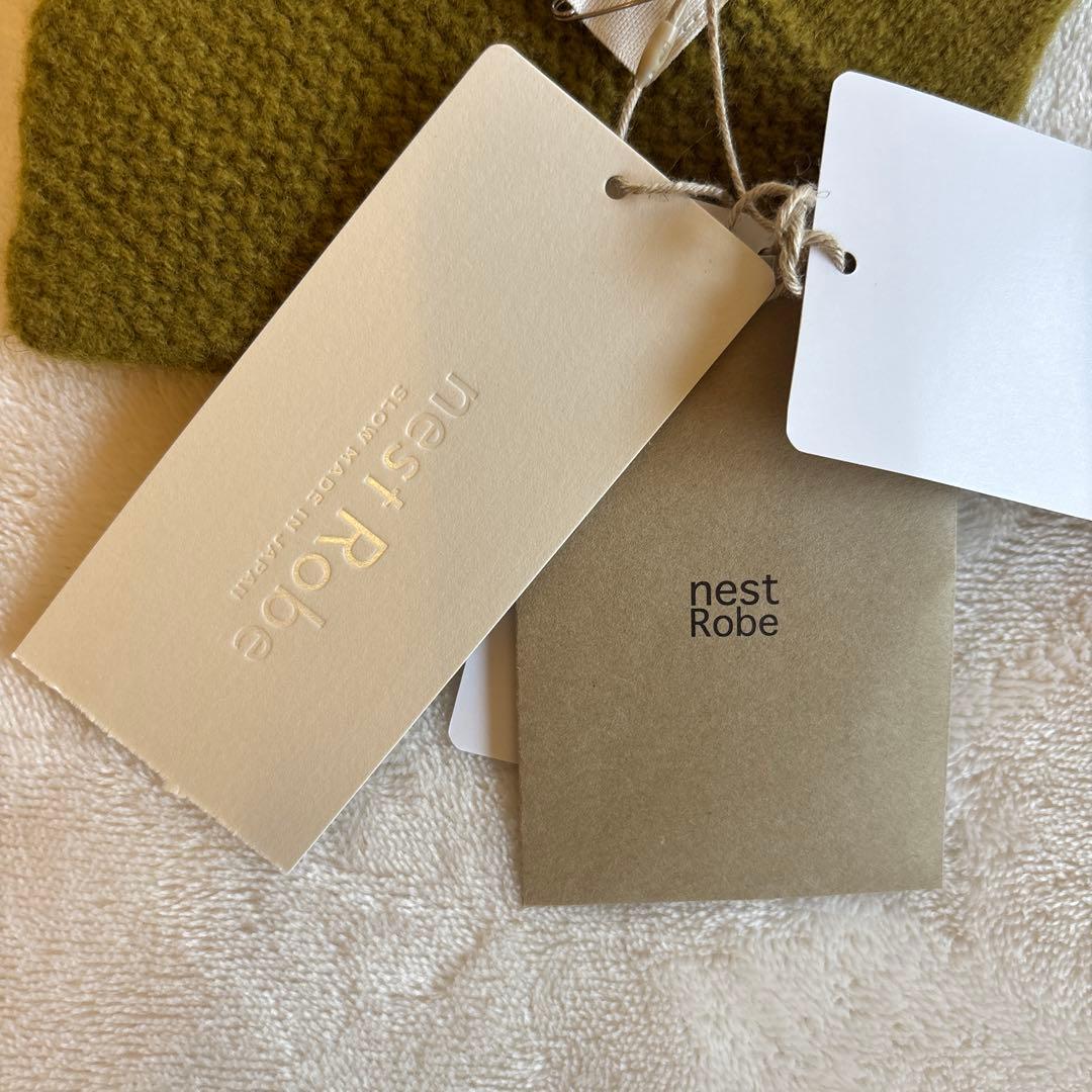 未使用　nest Robe ラムウールスカーフ