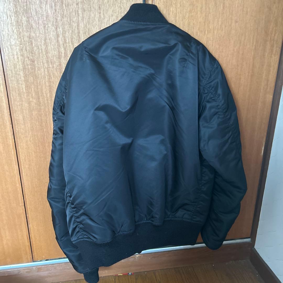 超美品AVIREX MA-1 (Black) XL