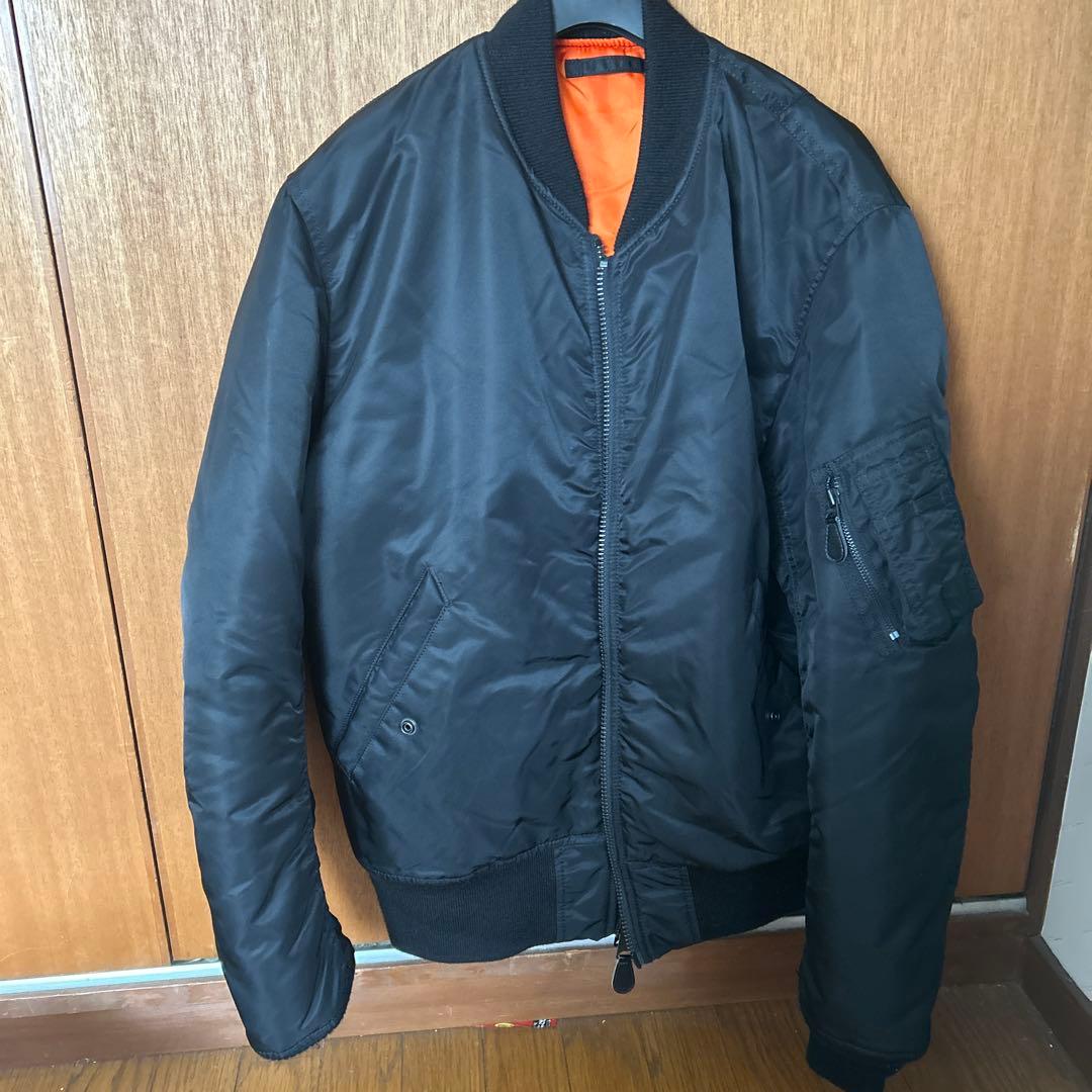 超美品AVIREX MA-1 (Black) XL