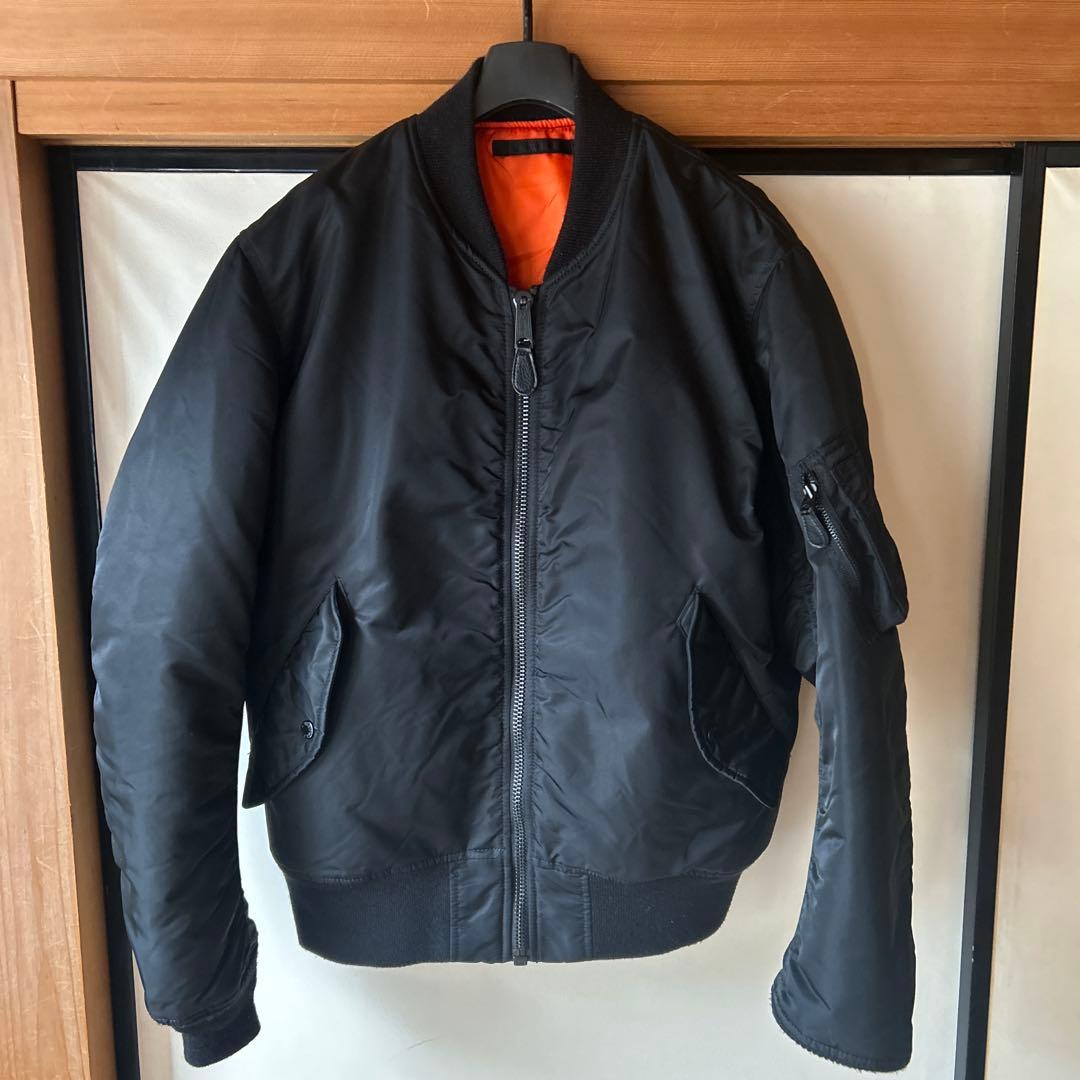 超美品AVIREX MA-1 (Black) XL