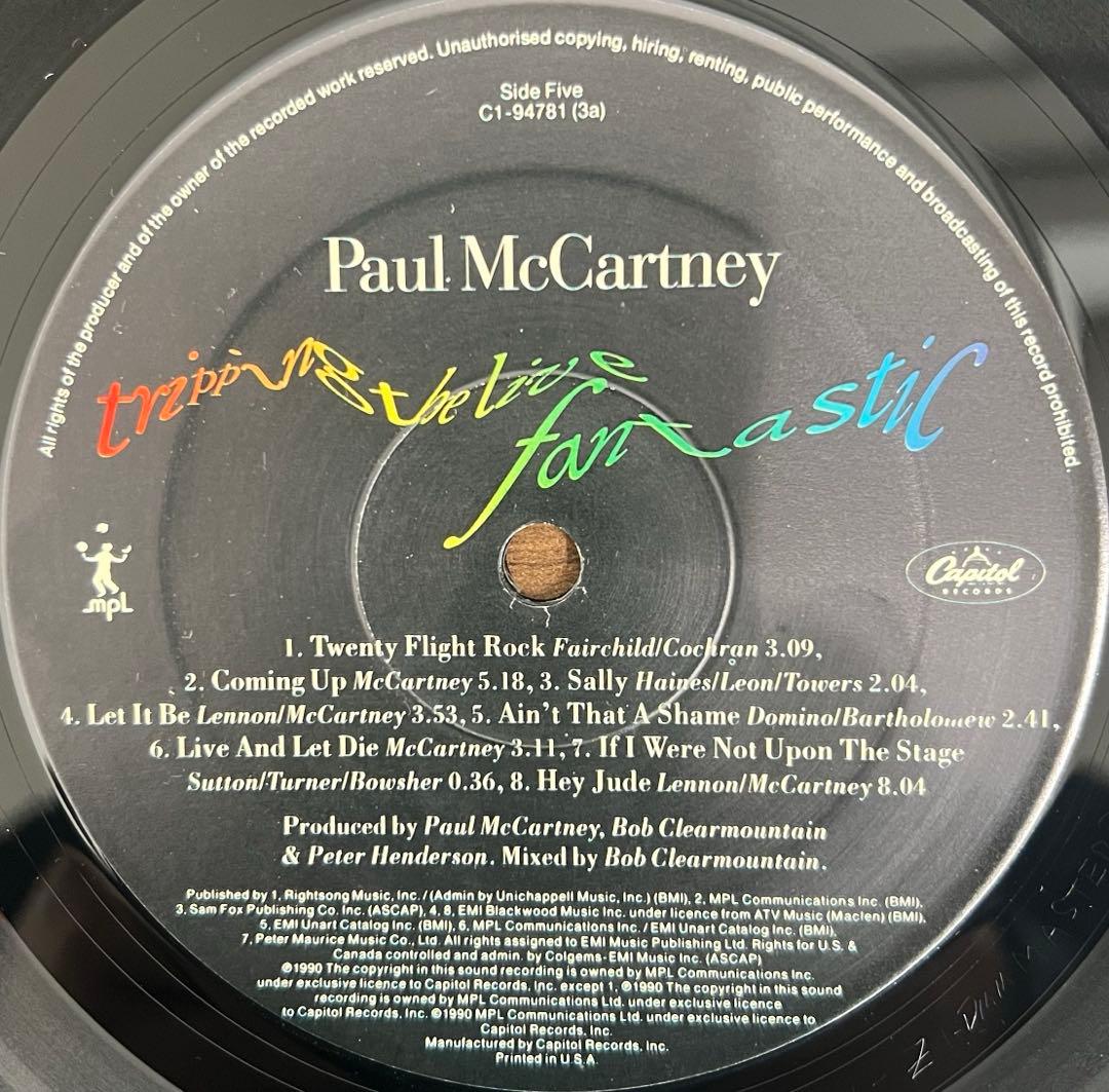 洋楽 Paul McCartney / Tripping Live Fantastic