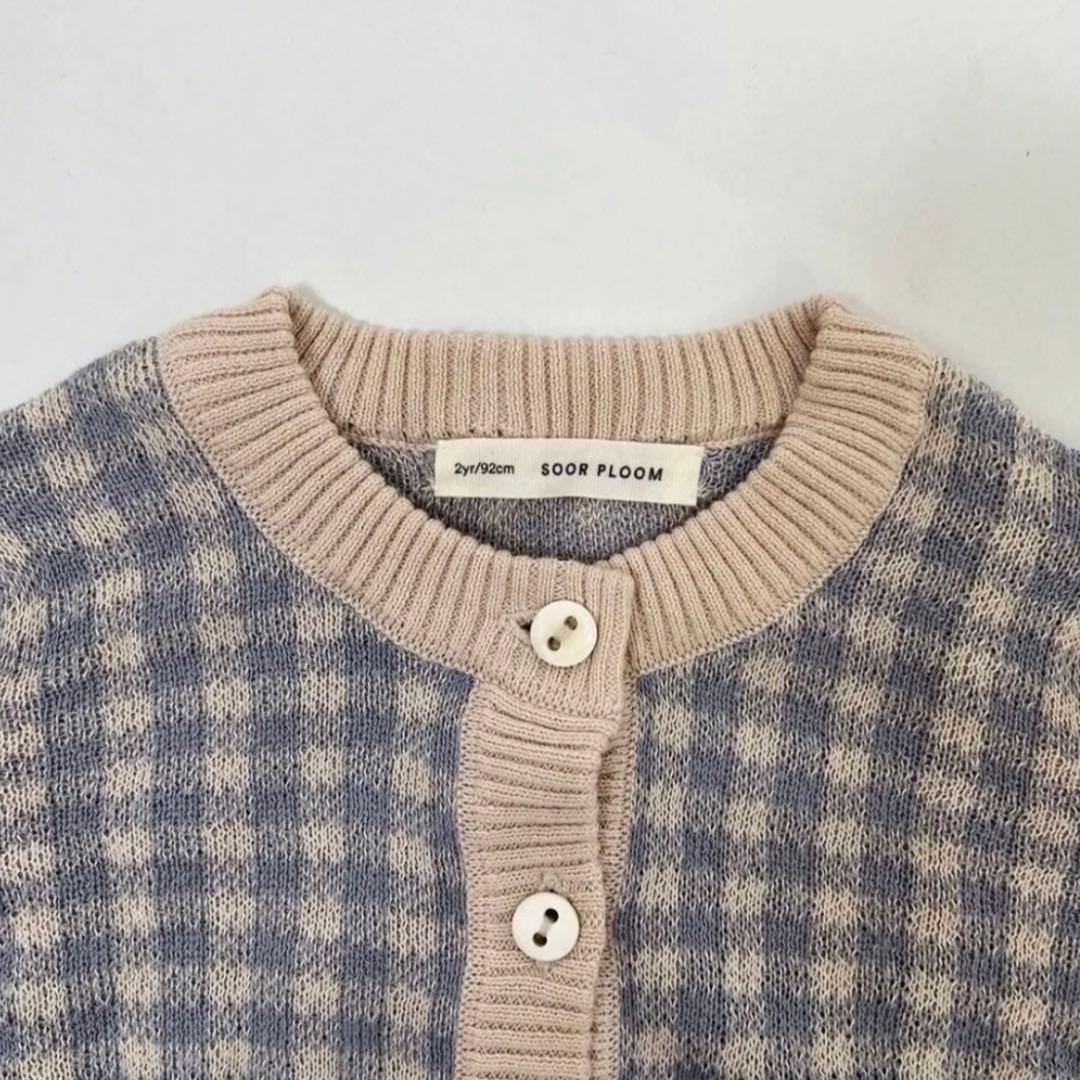 アウター soor ploom rose cardigan shorts 2y