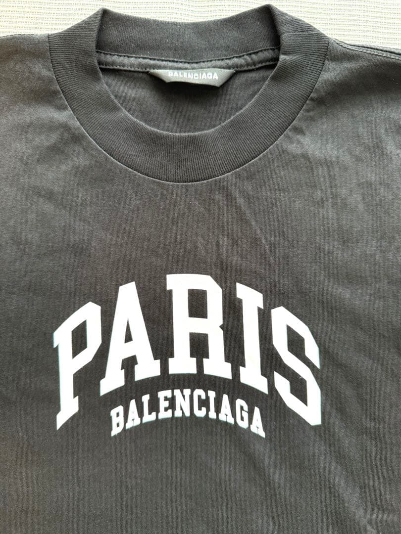 balenciaga バレンシアガ　Tシャツ Paris ロゴ キッズ新品