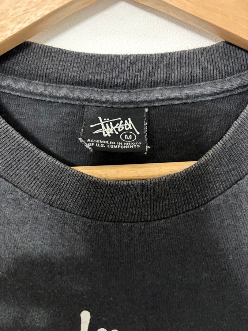 希少】old stussyブラック Tシャツ ゴルフデザイン
