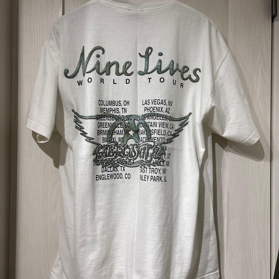 Aerosmith Nine Lives World Tour Tシャツ