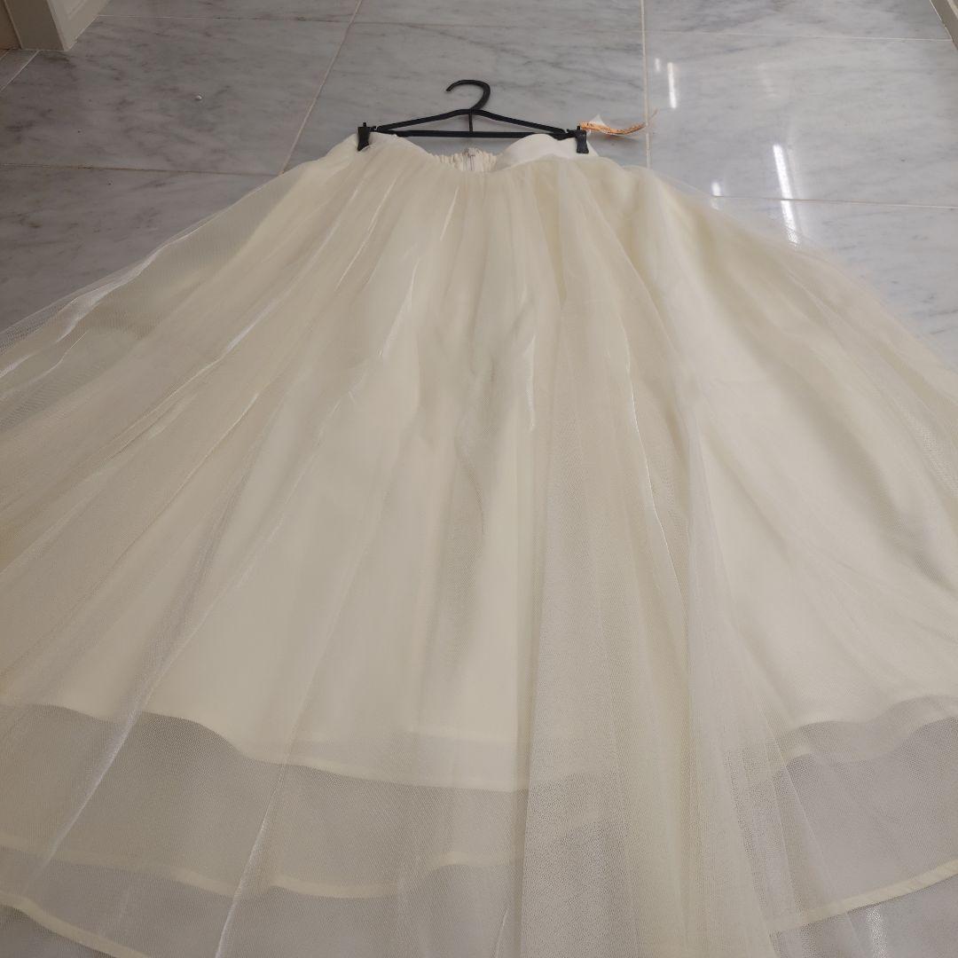 マイストラーダ　チュール×オーガンジー　スカート　34 超美品