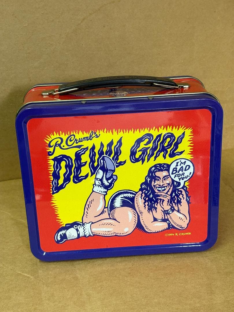 R. Crumb ロバート・クラム 『 DEVIL GIRL 』ランチボックス