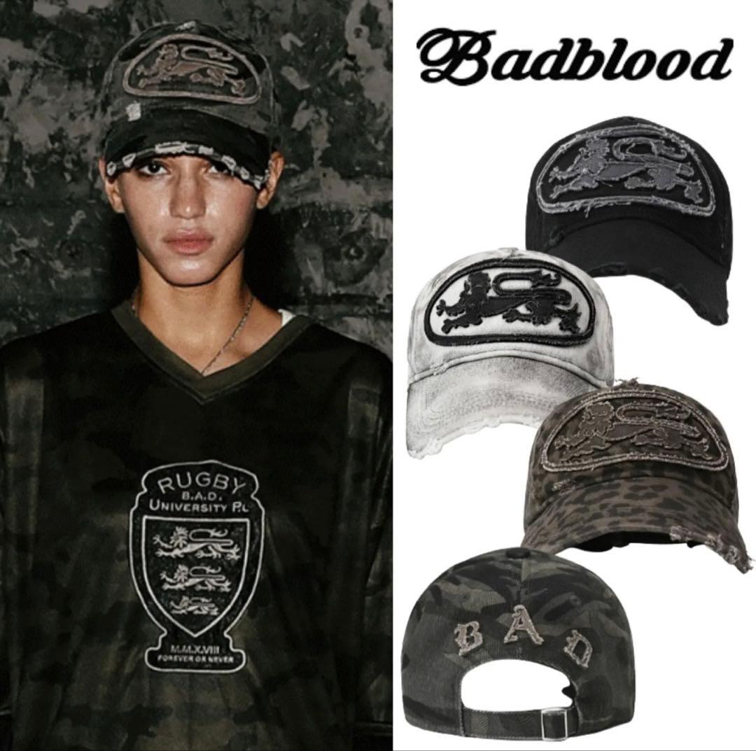 Badblood カモフラージュキャップ