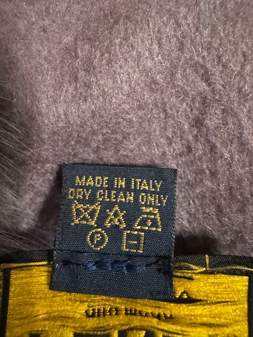 【極美品】 FENDI カシミヤ100% ショール