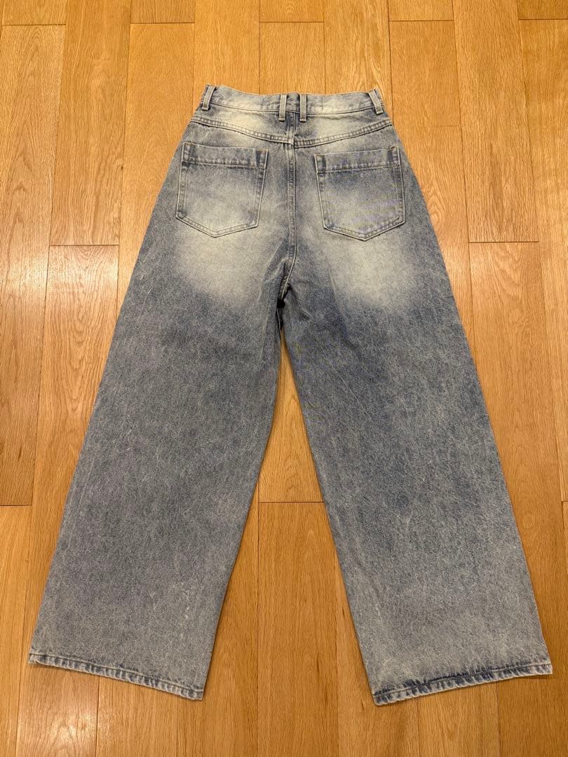 パンツ PRANK PROJECT Tulle Skirt Layered Denim