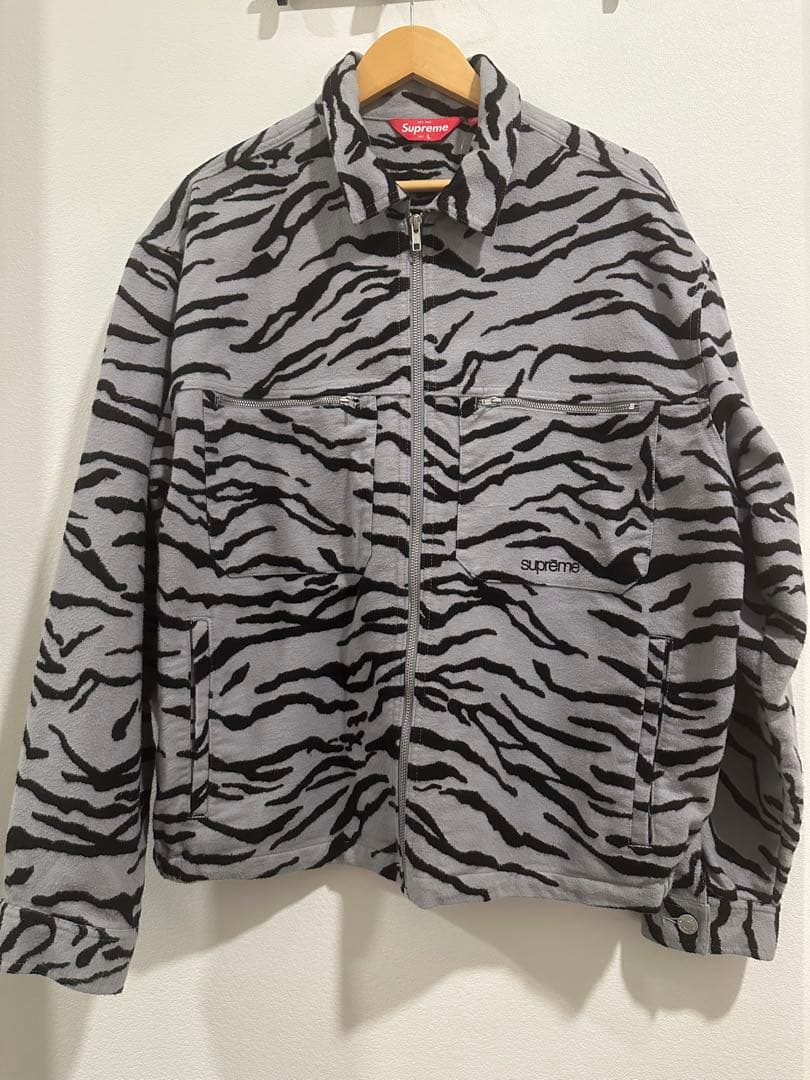 ジャケット・アウター Supreme Moleskin Work Jacket Zebra