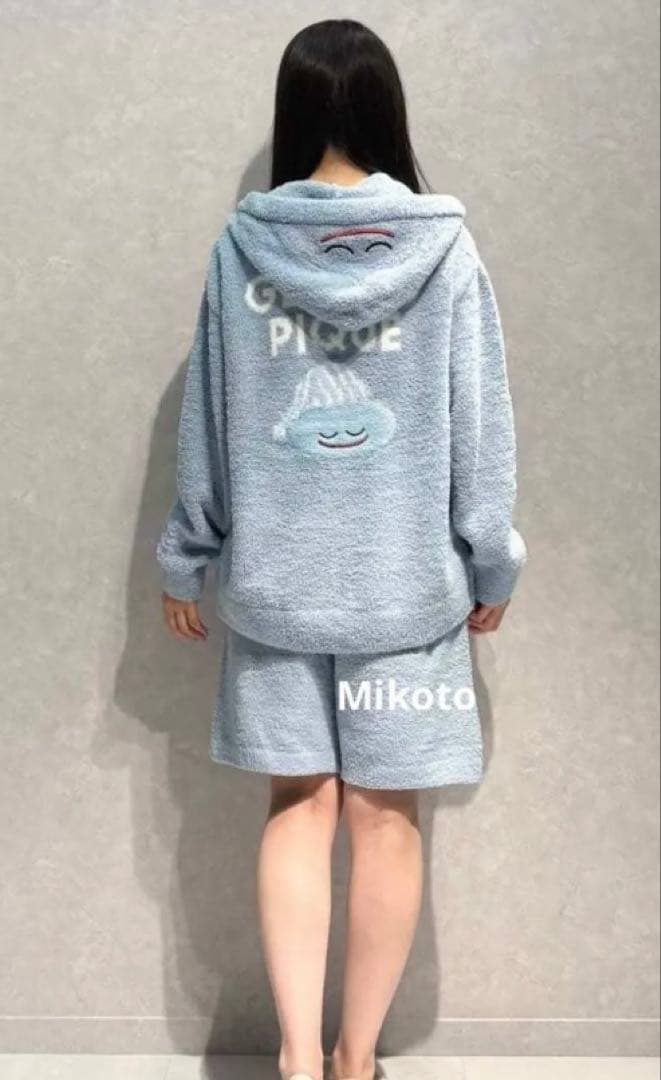 【新品、未開封】ジェラートピケ♡ドラクエスライムパーカ&ハーフパンツセット