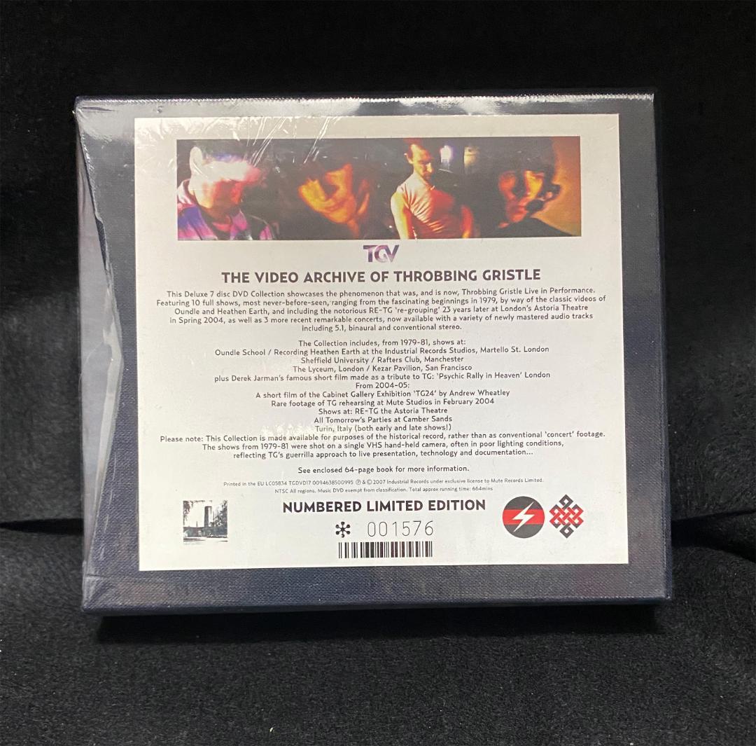 Throbbing Gristle / TGV  DVD Box 7枚組