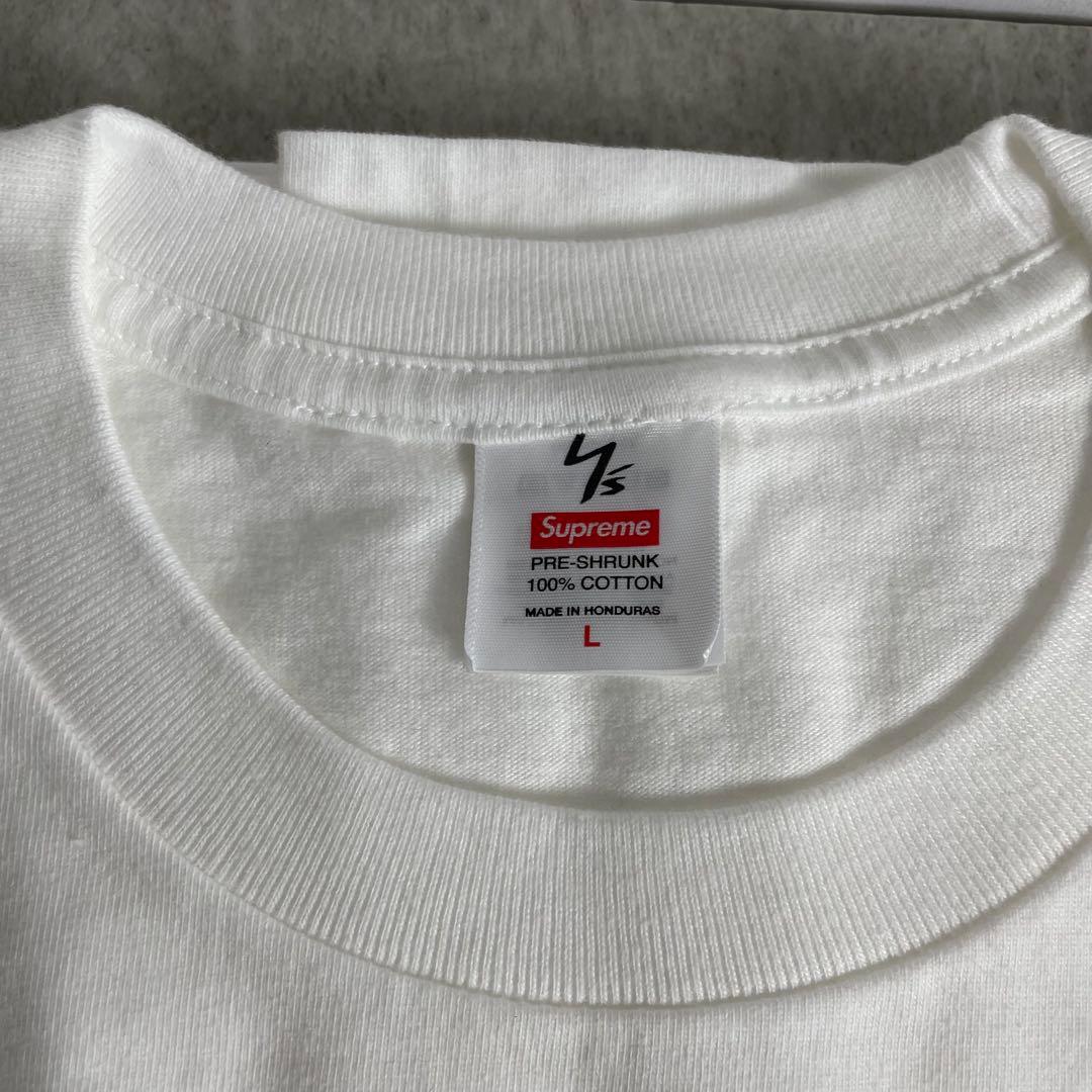 supreme star tee yhoji シュプリーム　スター　Tシャツ L