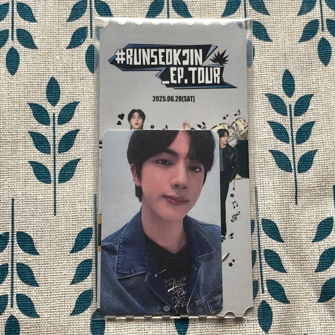 BTS RUNSEOKJIN_EP.TOUR ジン 6.28トレカ