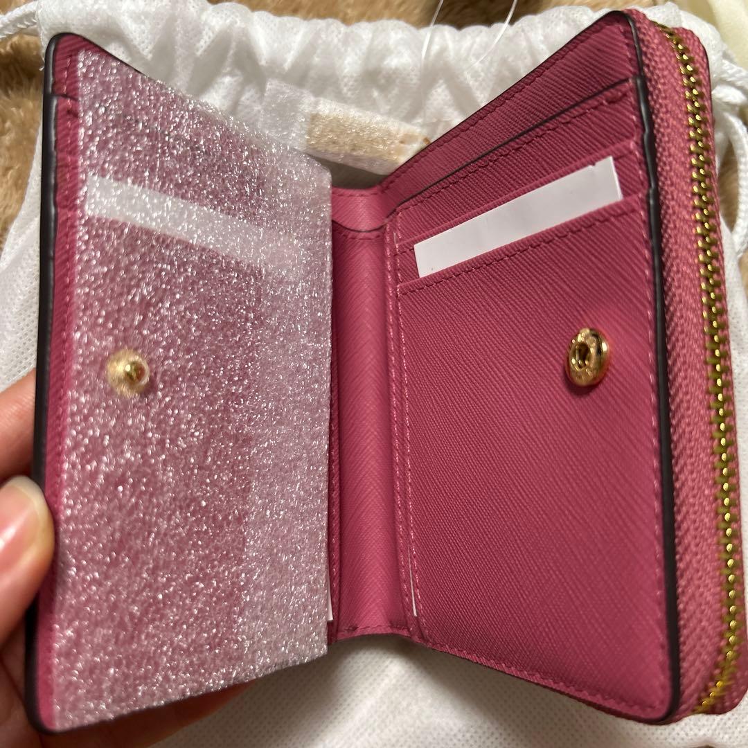 MICHAEL KORS 二つ折り財布 ローズウッド