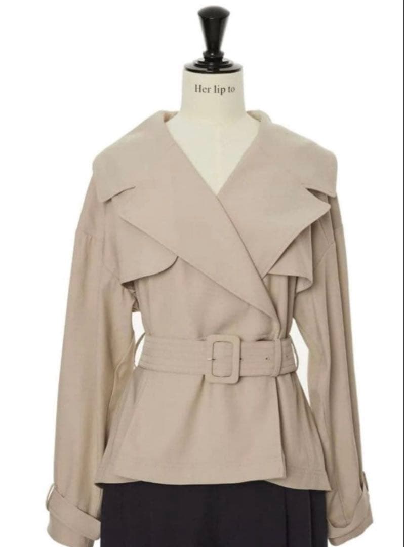 ジャケット・アウター herlipto Everyday Belted Trench Jacket