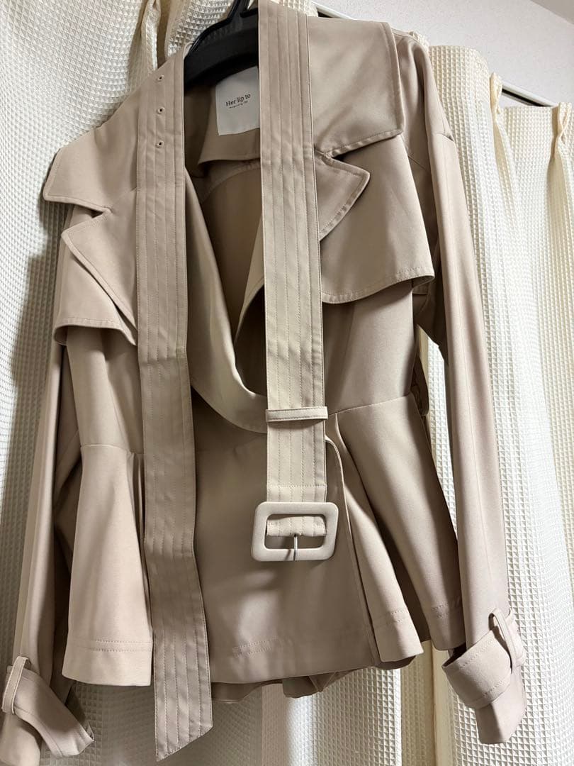 ジャケット・アウター herlipto Everyday Belted Trench Jacket