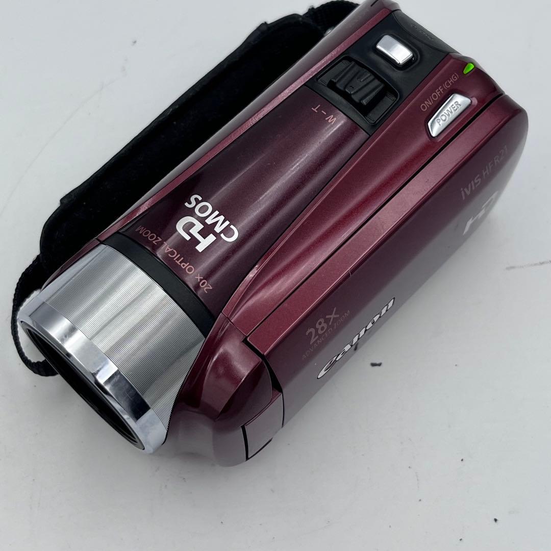 美品　Canon iVIS HF R21 デジタルビデオカメラ