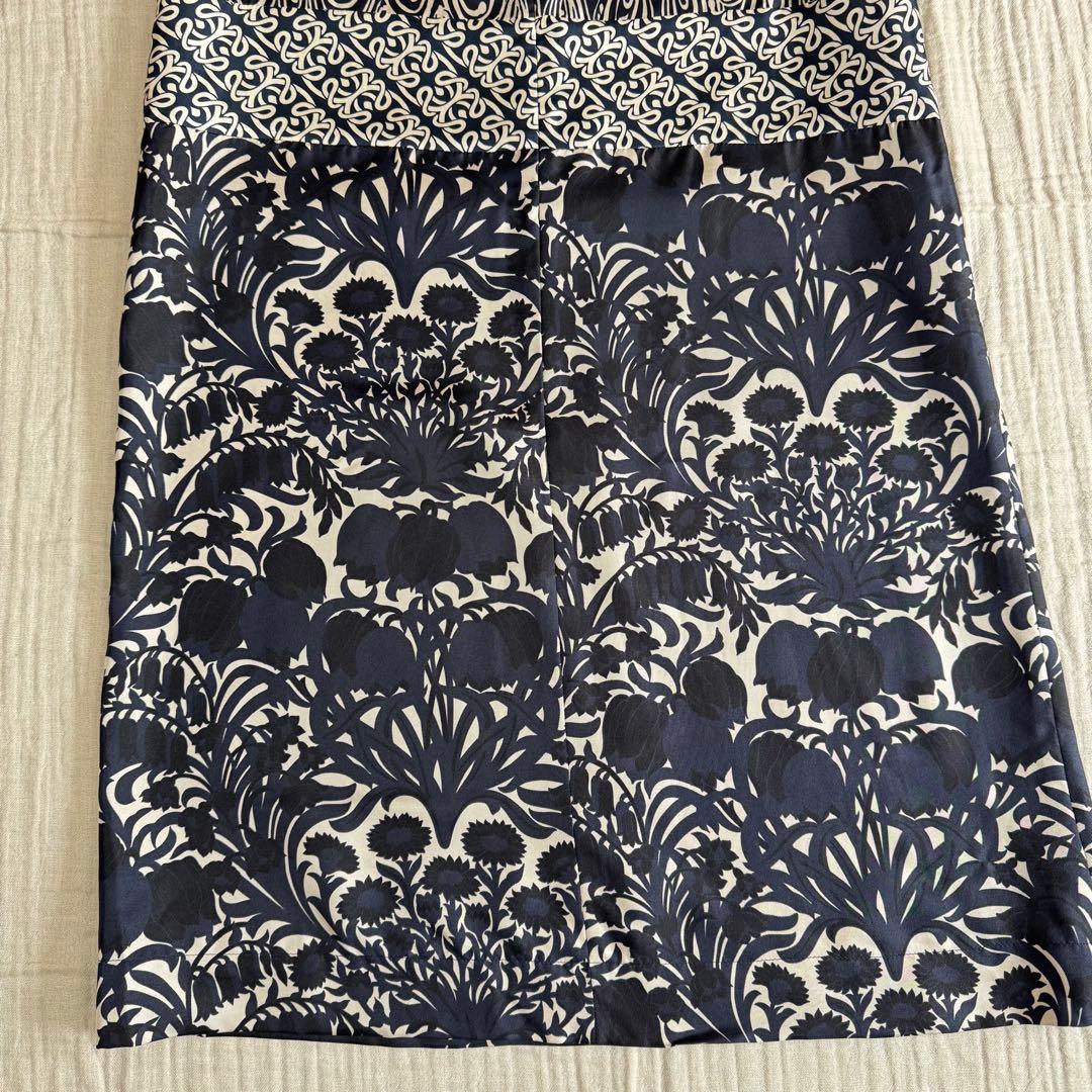 S Max Mara シルク100%ワンピース ノースリーブ ドレス 上品