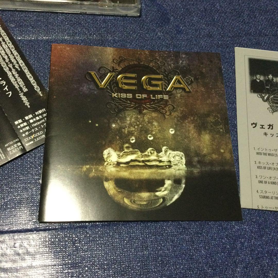 CD VEGA KISS of life 国内盤帯付　ベガ　キッス　ハードロック