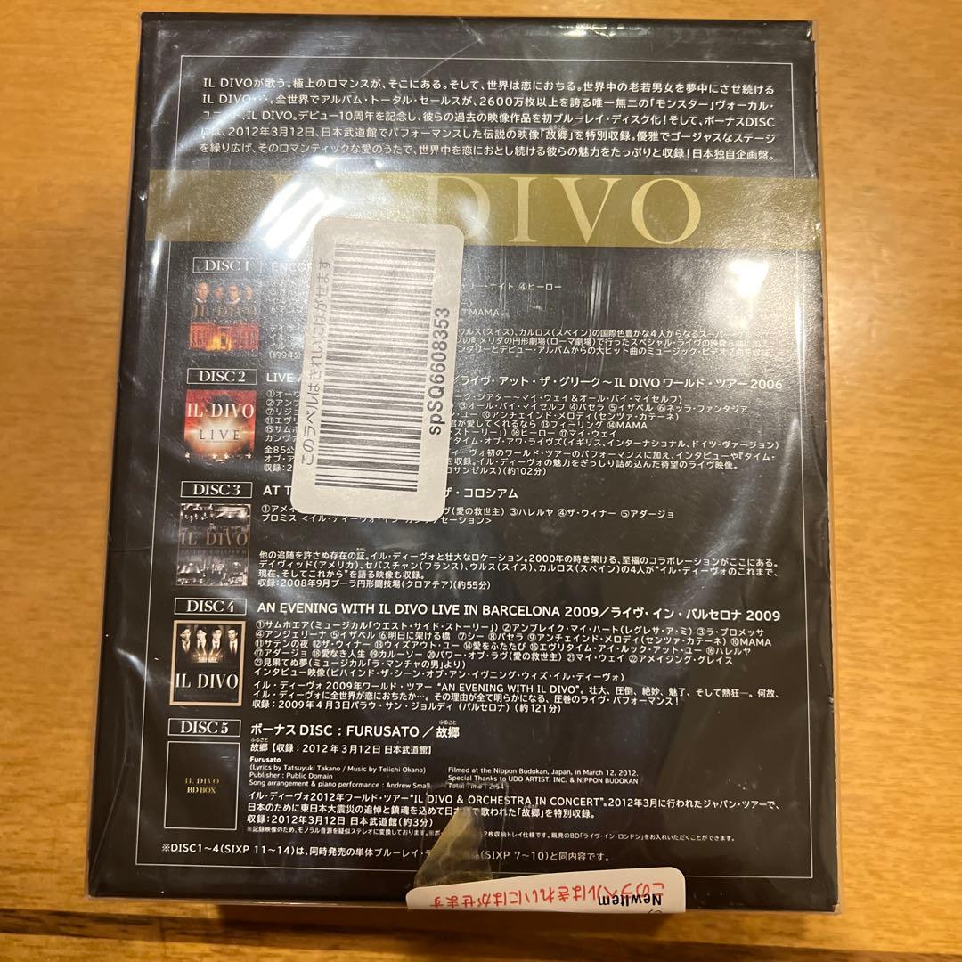 イル・ディーヴォ/IL DIVO BD BOX〈完全生産限定盤・5枚組〉